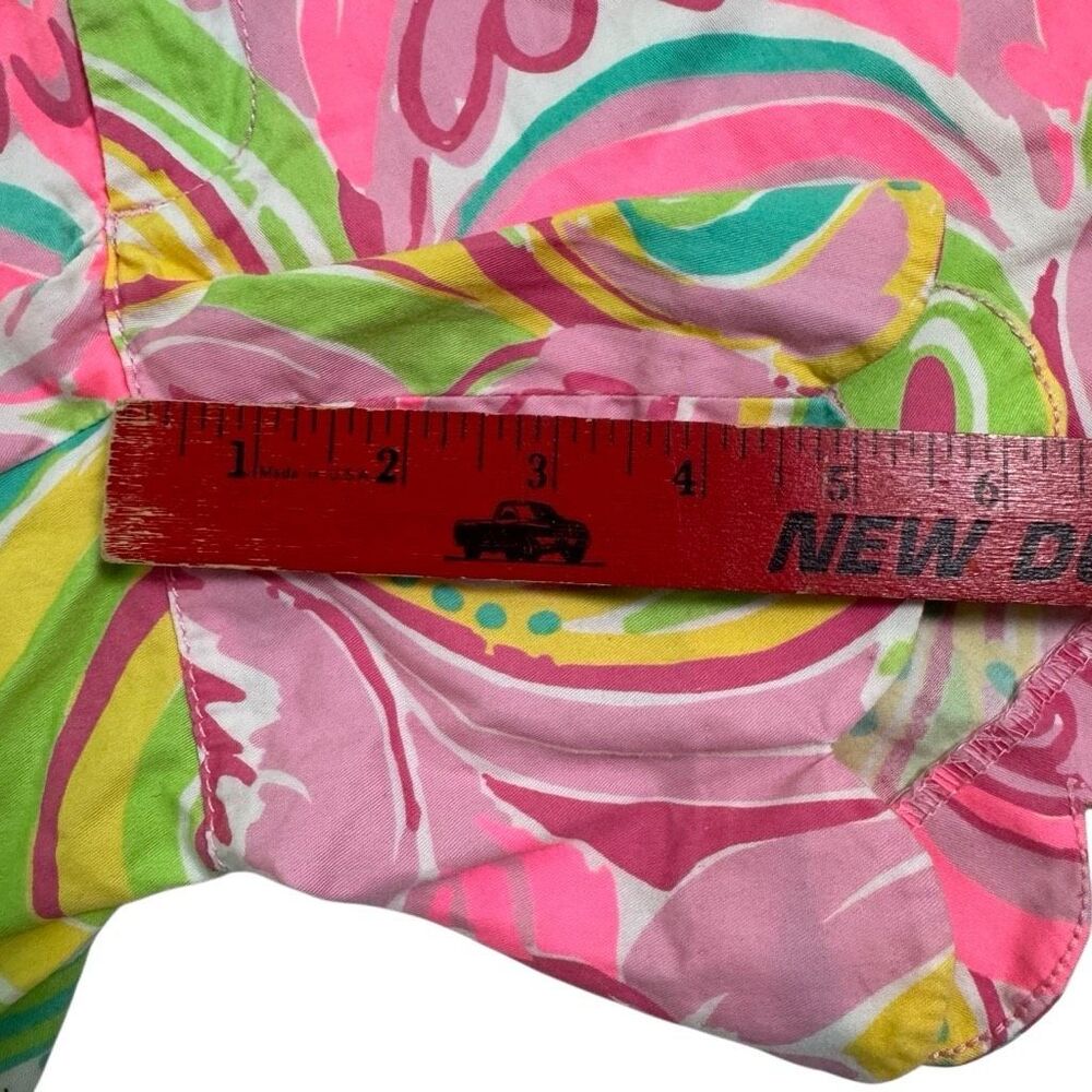 Lilly Pulitzer Buttercup Shorts All Nighter Pink Flamingo Women’s‎ Size 0 - Picture 5 of 7